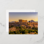 夕暮れに 箔シーズンポストカード (正面/裏面)