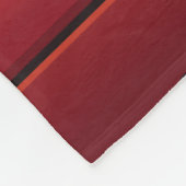 夕暮れのイラストレーションの夕日の歌、一人、男の子、g フリースブランケット (角)