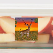 夕暮れのガゼル ラベル (貼付)