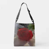 夕暮れのバラ クロスボディバッグ (裏面)