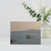 夕暮れのボスポラス ポストカード (スタンド正面)