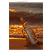 夕暮れのボトル (正面)