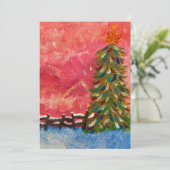 夕暮れの木 シーズンカード (スタンド正面)