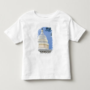 夕暮れの米国連邦議会議事堂、ワシントンD.C. トドラーTシャツ