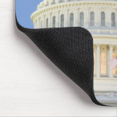 夕暮れの米国連邦議会議事堂、ワシントンD.C. マウスパッド (コーナー)