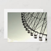 夕暮れの観覧車 ポストカード (正面/裏面)