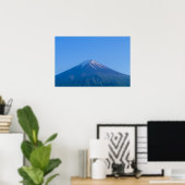 夕暮れの静寂: 富士山 ポスター (ホームオフィス)