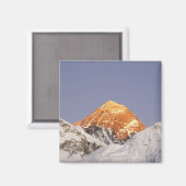 夕暮れイン山エベレスト，ネパール マグネット (正面/裏面)