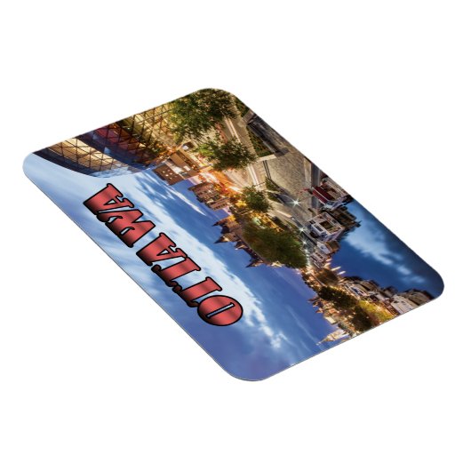 夕暮れオタワ マグネット (右側)