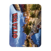 夕暮れオタワ マグネット (縦)