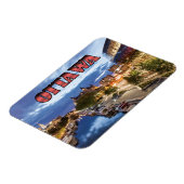 夕暮れオタワ マグネット (左側)