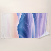 夕暮れドリフト ビーチタオル (正面)