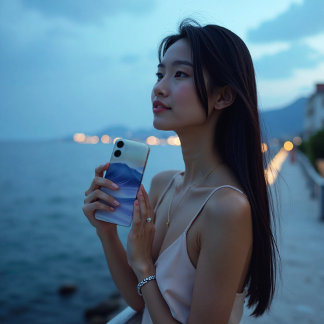 夕暮れドリフト iPhone 16ケース