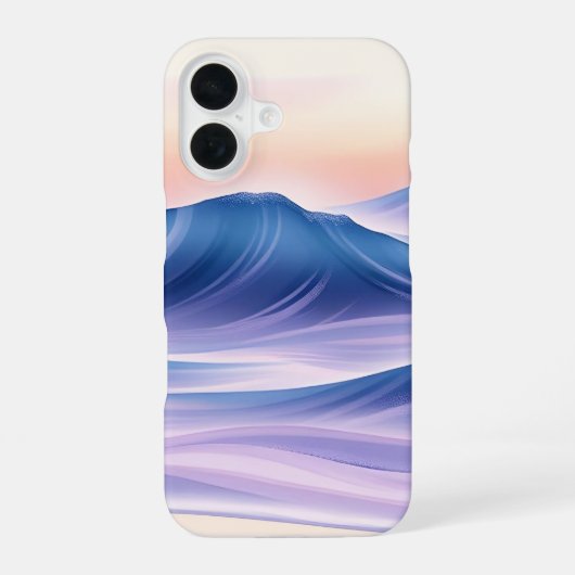 夕暮れドリフト iPhone 16ケース (裏面)