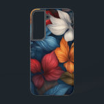 夕暮れランタン SAMSUNG GALAXY S22ケース<br><div class="desc">夜はっきりした園ではオレンジ色の花がランタンのように輝く。</div>