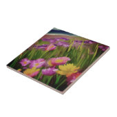 夕暮れワイルドフラワー タイル (側面)