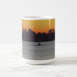 夕暮れ前の湖畔の静寂 ウェンドゥリー湖 コーヒーマグカップ