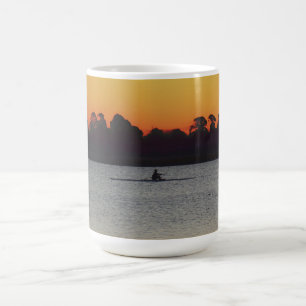 夕暮れ前の湖畔の静寂 ウェンドゥリー湖 コーヒーマグカップ