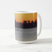 夕暮れ前の湖畔の静寂 ウェンドゥリー湖 コーヒーマグカップ (正面右)