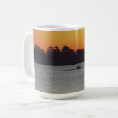 夕暮れ前の湖畔の静寂 ウェンドゥリー湖 コーヒーマグカップ (正面左)