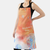 夕暮れ吹にタンポポ エプロン (インサイチュ)