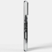 夕暮れ威厳のあるの霧に覆われた森の中の狼 Case-Mate iPhoneケース (裏面 / 右)