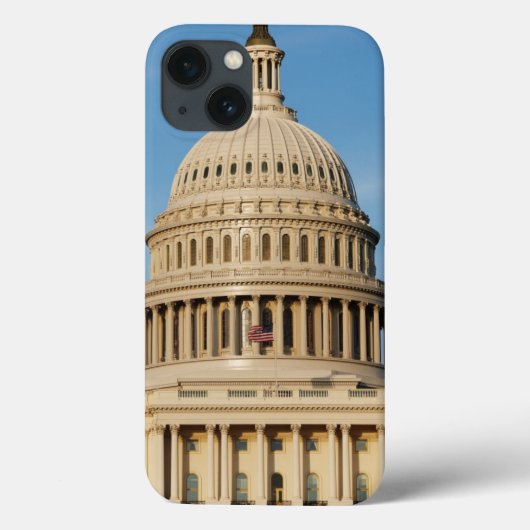 夕暮れ時にキャピトル建物が撮影 Case-Mate iPhoneケース (裏面)