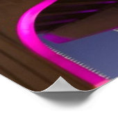 夕暮れ時に下から見たマッカーサー・コーズウェイ ポスター (角)