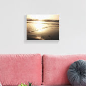 夕暮れ時に亀 キャンバスプリント (インサイチュ (リビング))