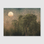 夕暮れ時に柳 (正面)