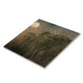 夕暮れ時に柳 タイル (側面)