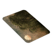 夕暮れ時に柳 マグネット (右側)