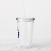 夕暮れ時に波に乗る アクリルタンブラー (左)