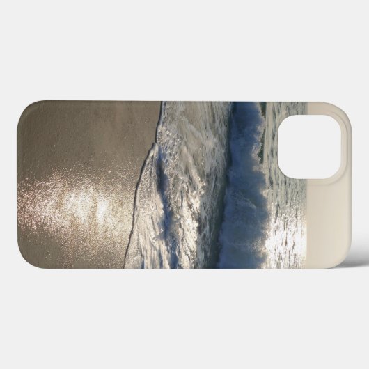 夕暮れ時に波 Case-Mate iPhoneケース (裏面 (横))