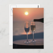 夕暮れ時に注ぐ ポストカード (正面/裏面)