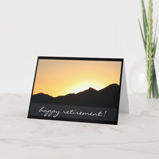 夕暮れ時に カード (正面)