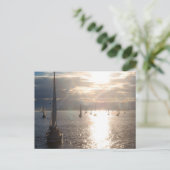 夕暮れ時に ポストカード (スタンド正面)