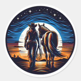 夕暮れ時に ラウンドシール