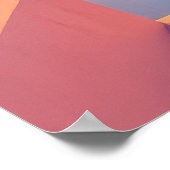 夕暮れ時のギリシャ ポスター (角)