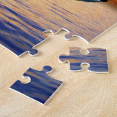 夕暮れ時のクジラ ジグソーパズル (側面)