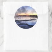 夕暮れ時のゲイエザースモーク ラウンドシール (バッグ)