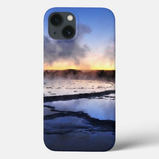 夕暮れ時のゲイエザースモーク Case-Mate iPhoneケース (裏面)