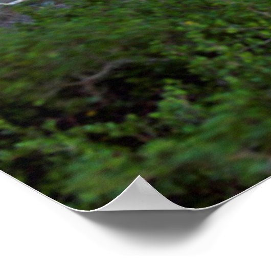 夕暮れ時のシグナルヒル山頂からの街並み ポスター (角)