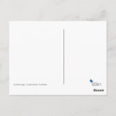 夕暮れ時のスカーボロ湾、オーストラリア、クインズランド州 ポストカード (裏面)