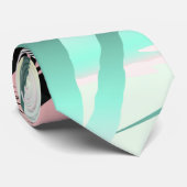 夕暮れ時のブラックパームズ ネクタイ (ロール)