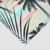 夕暮れ時のブラックパームズ 薄葉紙 (詳細)