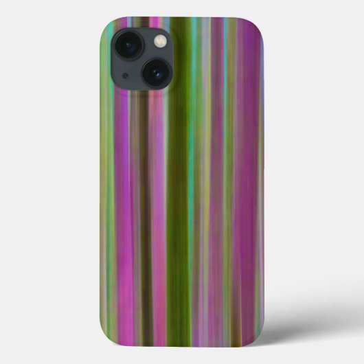 夕暮れ時のワシントン州ホオ・レインボーフォレストの抽象画 Case-Mate iPhoneケース (裏面)