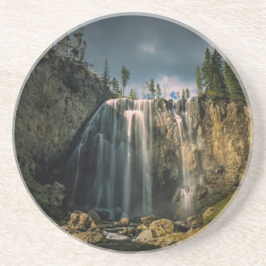 夕暮れ時の乳房雲 コースター (正面)