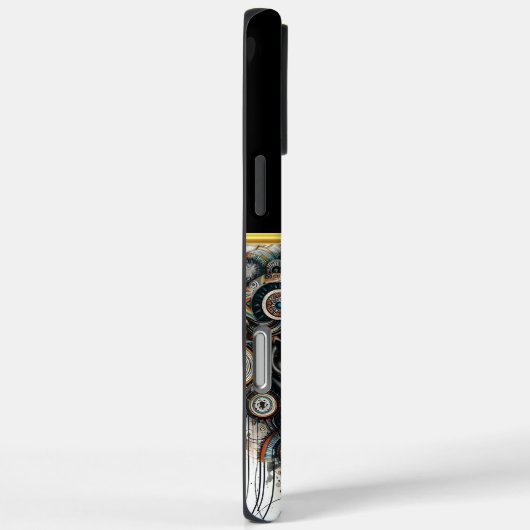 夕暮れ時の人と自然の神秘的な絆 Case-Mate iPhoneケース (裏面 / 右)