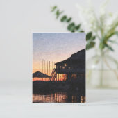 夕暮れ時の夕暮れ、オンタリオ州キングストン ポストカード (スタンド正面)